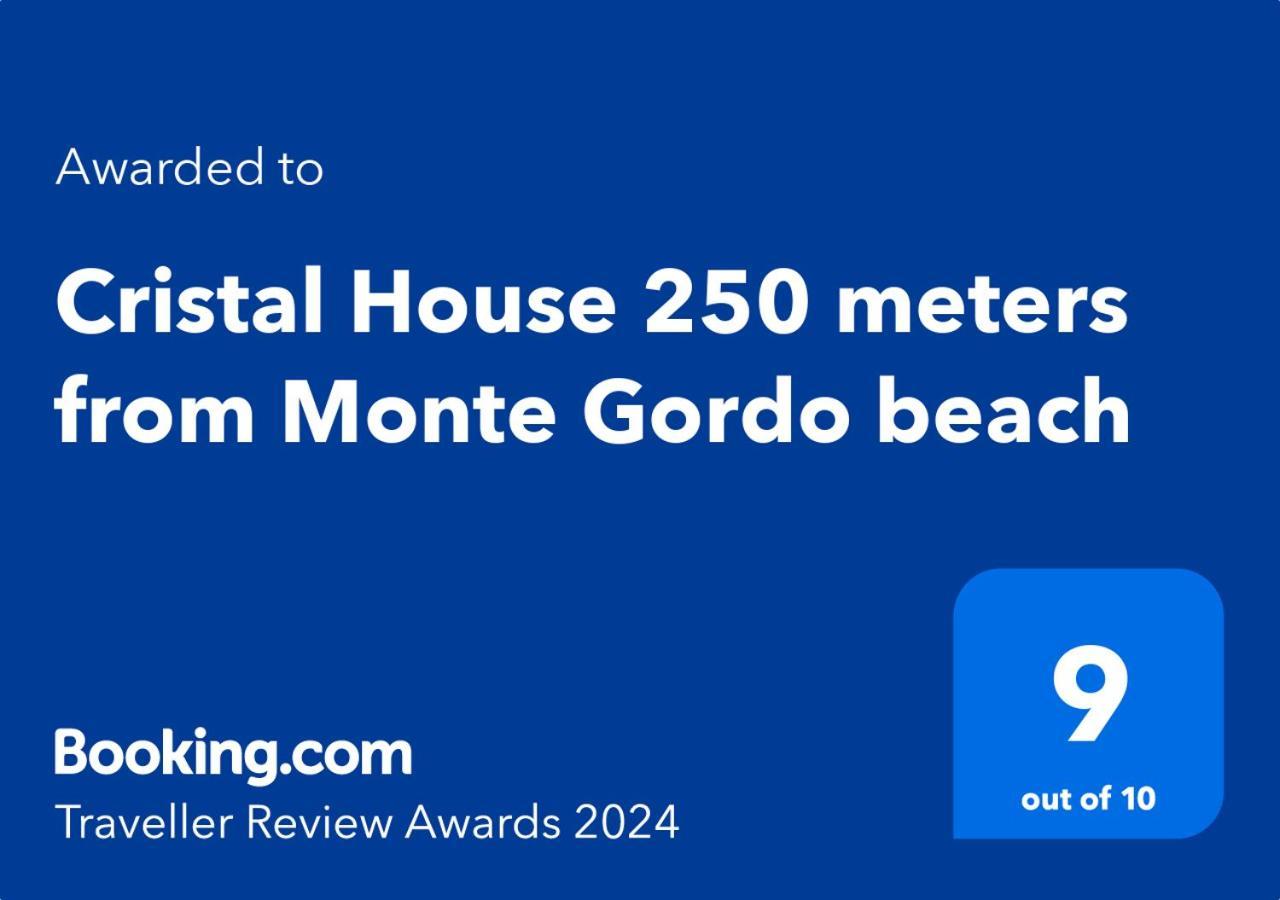 Cristal House 250 Meters From Monte Gordo Beach Exteriör bild